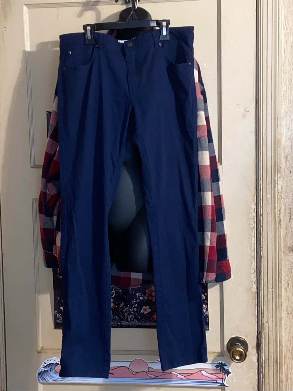 SOUTHERN LURE NAVY BLUE PANTS Women Outdoor Fishing Camping